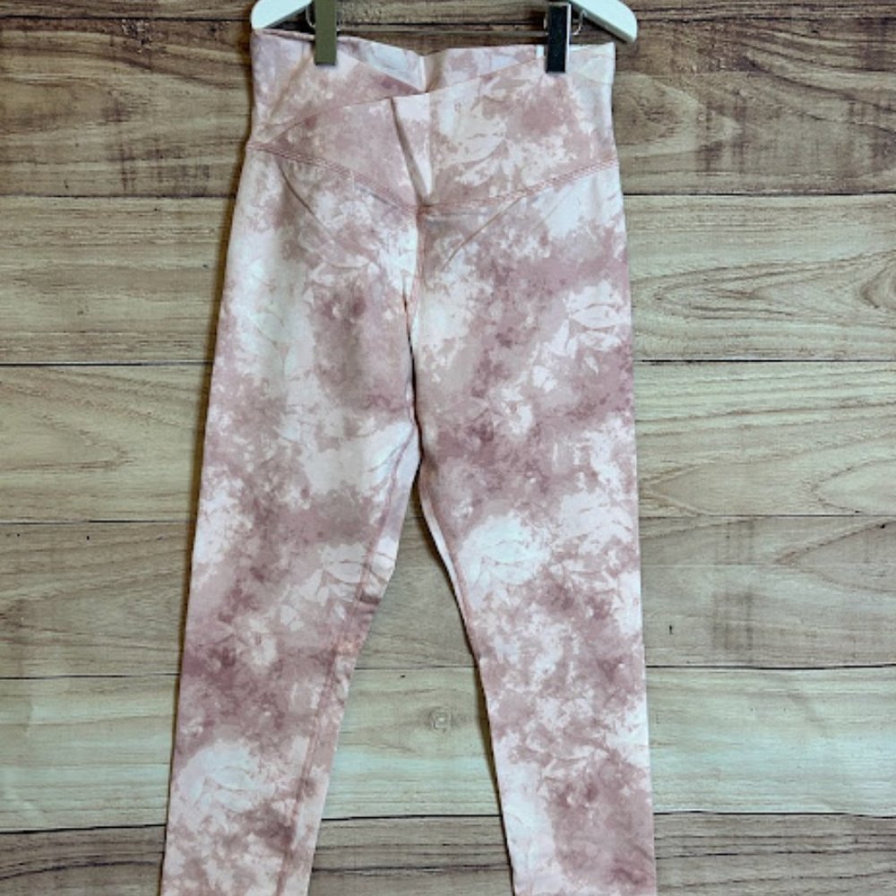 Old Navy High-Waisted PowerChill Crossover Leggings 7/8 ankle length for Girls